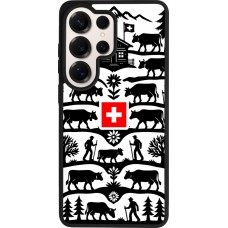 Coque Samsung Galaxy S26 Ultra - Silicone rigide noir Poya Suisse 3