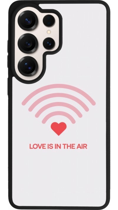 Coque Samsung Galaxy S26 Ultra - Silicone rigide noir Saint Valentines Day 26 Love is in the air