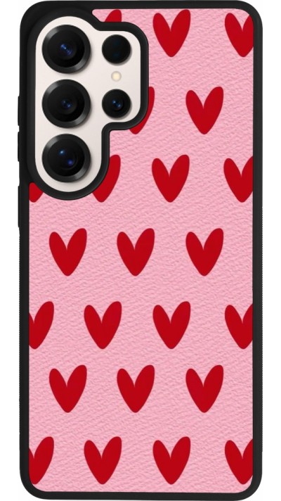 Samsung Galaxy S26 Ultra Case Hülle - Silikon schwarz Saint Valentines Day 26 Pattern heart