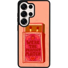 Coque Samsung Galaxy S26 Ultra - Silicone rigide noir Saint Valentines Day 26 Perfect Match