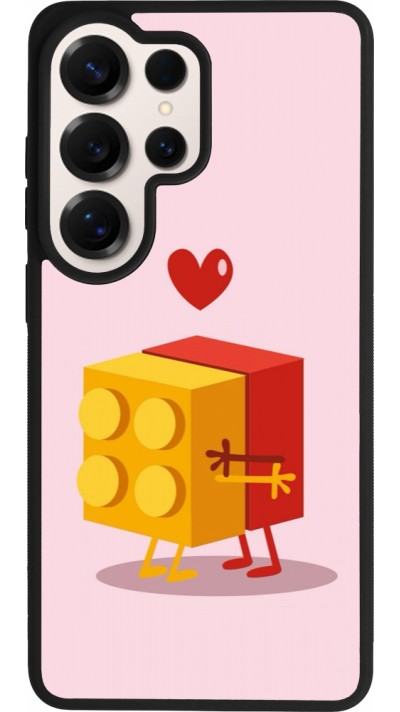 Samsung Galaxy S26 Ultra Case Hülle - Silikon schwarz Saint Valentines Day 26 Puzzle