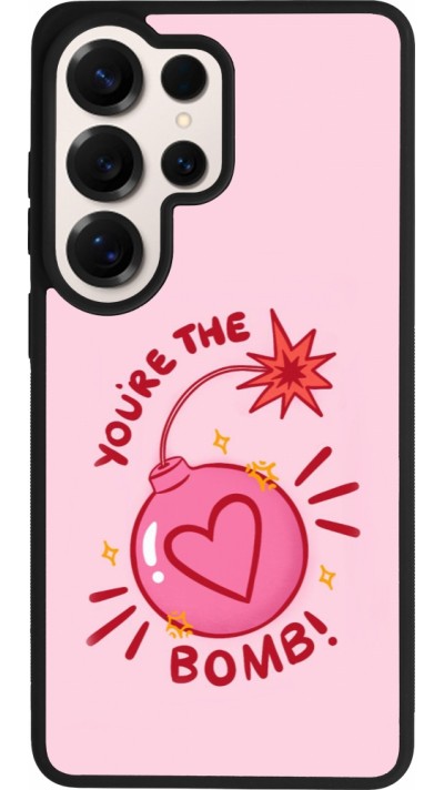 Samsung Galaxy S26 Ultra Case Hülle - Silikon schwarz Saint Valentines Day 26 You are the bomb