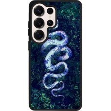 Samsung Galaxy S26 Ultra Case Hülle - Silikon schwarz Snake Blue Anaconda
