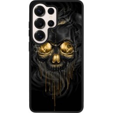 Samsung Galaxy S26 Ultra Case Hülle - Silikon schwarz Skull 02