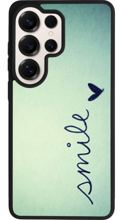 Samsung Galaxy S26 Ultra Case Hülle - Silikon schwarz Smile