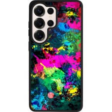 Samsung Galaxy S26 Ultra Case Hülle - Silikon schwarz Splash paint