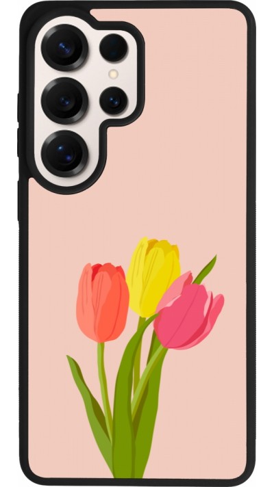 Samsung Galaxy S26 Ultra Case Hülle - Silikon schwarz Spring 23 tulip trio
