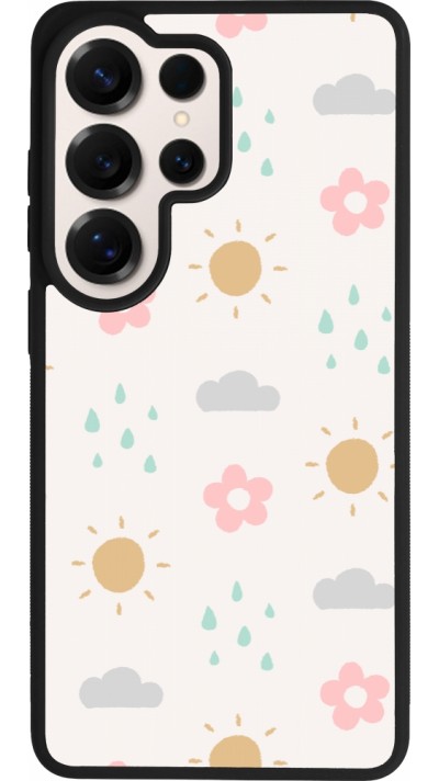 Samsung Galaxy S26 Ultra Case Hülle - Silikon schwarz Spring 23 weather