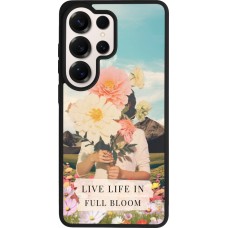 Coque Samsung Galaxy S26 Ultra - Silicone rigide noir Live life in full moon 2026