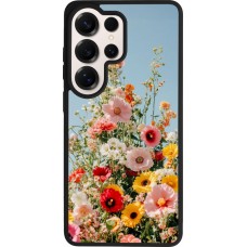 Samsung Galaxy S26 Ultra Case Hülle - Silikon schwarz Spring flowers 2026