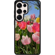 Samsung Galaxy S26 Ultra Case Hülle - Silikon schwarz Tulips 2026