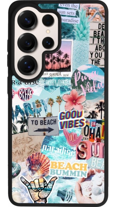 Samsung Galaxy S26 Ultra Case Hülle - Silikon schwarz Summer 20 collage