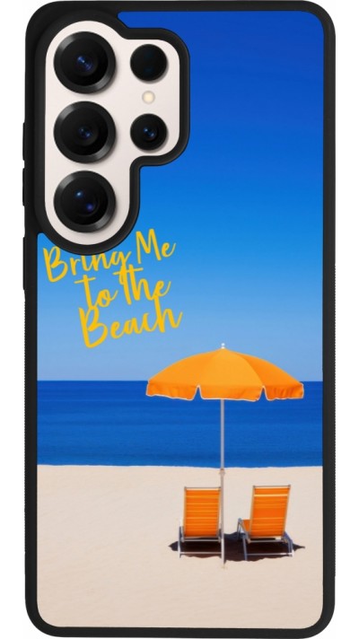 Samsung Galaxy S26 Ultra Case Hülle - Silikon schwarz Summer 2025 Bring me to the beach