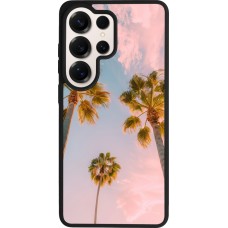 Samsung Galaxy S26 Ultra Case Hülle - Silikon schwarz Summer 2025 Palmiers