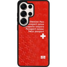 Samsung Galaxy S26 Ultra Case Hülle - Silikon schwarz Swiss Passport