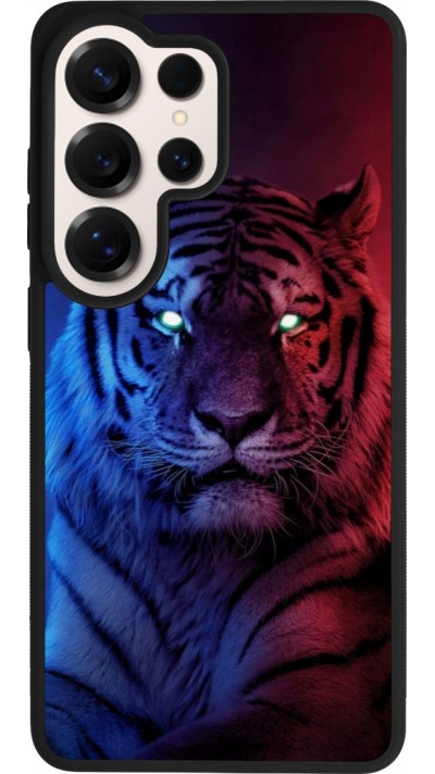 Samsung Galaxy S26 Ultra Case Hülle - Silikon schwarz Tiger Blue Red