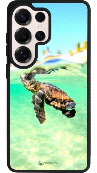 Samsung Galaxy S26 Ultra Case Hülle - Silikon schwarz Turtle Underwater