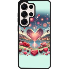 Samsung Galaxy S26 Ultra Case Hülle - Silikon schwarz Valentin 2025 Schick