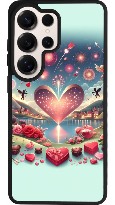 Samsung Galaxy S26 Ultra Case Hülle - Silikon schwarz Valentin 2025 Schick