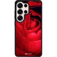 Samsung Galaxy S26 Ultra Case Hülle - Silikon schwarz Valentine 2022 Rose