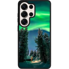 Coque Samsung Galaxy S26 Ultra - Silicone rigide noir Winter 22 Northern Lights