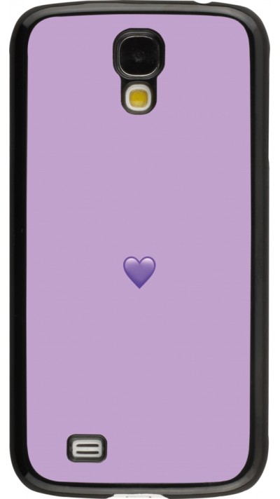 Samsung Galaxy S4 Case Hülle - Valentine 2023 purpule single heart