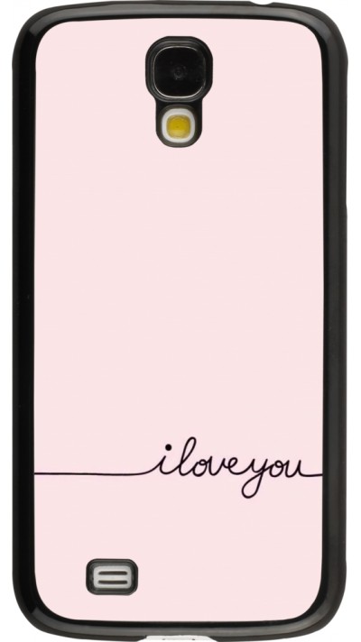 Samsung Galaxy S4 Case Hülle - Valentine 2023 i love you writing