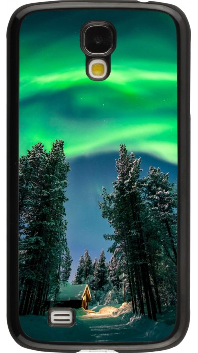Samsung Galaxy S4 Case Hülle - Winter 22 Northern Lights