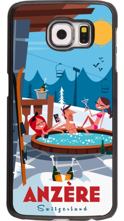 Samsung Galaxy S6 Case Hülle - Anzère Mountain Jacuzzi