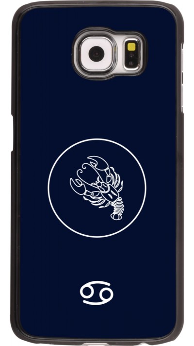 Samsung Galaxy S6 Case Hülle - Astrologie Krebs