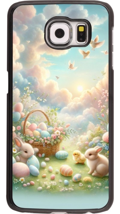 Samsung Galaxy S6 Case Hülle - Ostern 2025 Pastell Ostern