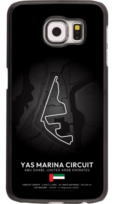 Samsung Galaxy S6 Case Hülle - F1 Track 2025 Abu Dhabi