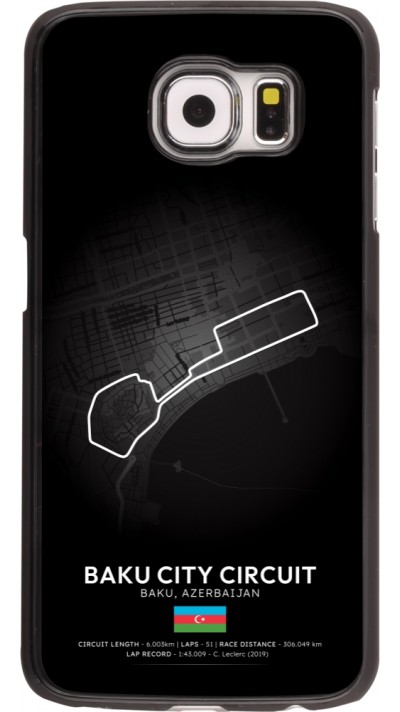 Samsung Galaxy S6 Case Hülle - F1 Track 2025 Azerbaijan
