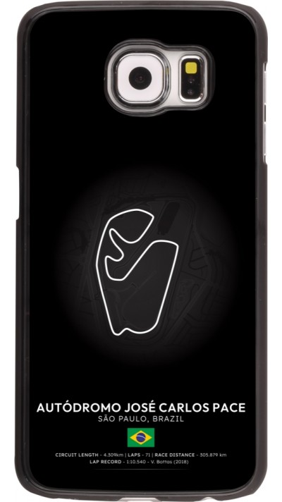 Samsung Galaxy S6 Case Hülle - F1 Track 2025 Brazil