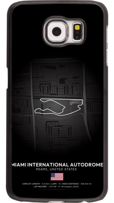 Samsung Galaxy S6 Case Hülle - F1 Track 2025 Miami