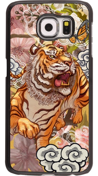 Samsung Galaxy S6 Case Hülle - Spring 23 japanese tiger