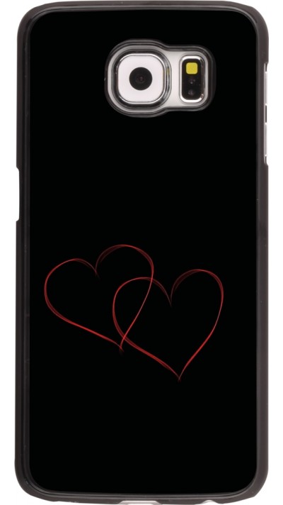 Samsung Galaxy S6 Case Hülle - Valentine 2023 attached heart