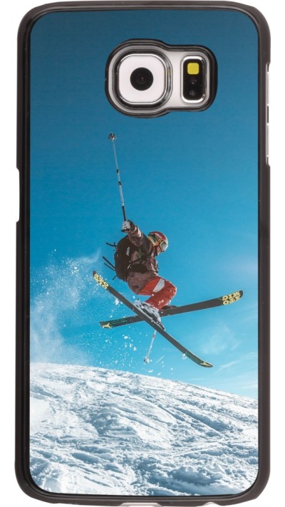Samsung Galaxy S6 Case Hülle - Winter 22 Ski Jump