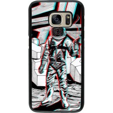 Hülle Samsung Galaxy S7 - Anaglyph Astronaut