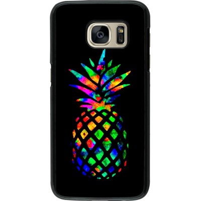 Hülle Samsung Galaxy S7 - Ananas Multi-colors