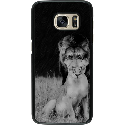 Hülle Samsung Galaxy S7 - Angry lions