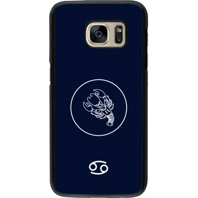 Samsung Galaxy S7 Case Hülle - Astrologie Krebs