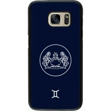 Samsung Galaxy S7 Case Hülle - Astrologie Zwillinge