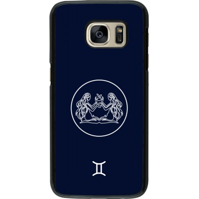 Samsung Galaxy S7 Case Hülle - Astrologie Zwillinge