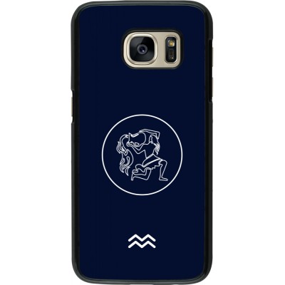 Samsung Galaxy S7 Case Hülle - Astrologie Wassermann