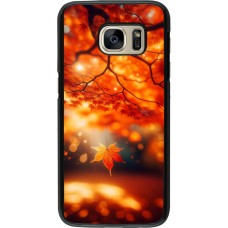 Samsung Galaxy S7 Case Hülle - Herbst Magisch Orange