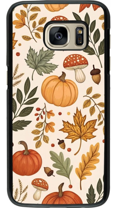 Samsung Galaxy S7 Case Hülle - Autumn 25 Autumn pattern