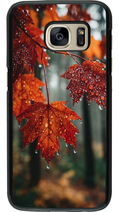 Samsung Galaxy S7 Case Hülle - Autumn 25 Rain