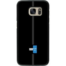 Samsung Galaxy S7 Case Hülle - Kanton AG schwarz
