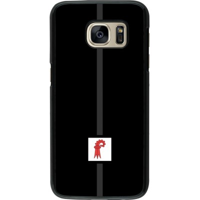 Samsung Galaxy S7 Case Hülle - Kanton BL schwarz